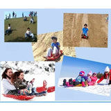 Sanie, Flippy, din Plastic, +3 Ani, 87 x 40 x 17.5 cm, cu Frana si Franghie, pentru Adulti si Copii, Rosu - vivimall.ro