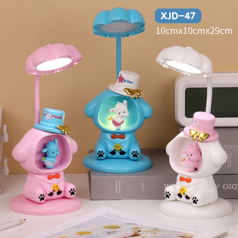 Lampa Veghe Cu Ascutitoare Catelus | GlowBunny 2 - vivimall.ro