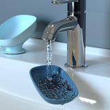 Savoniera Din Plastic, Cu Ventuza, Design Modern - vivimall.ro