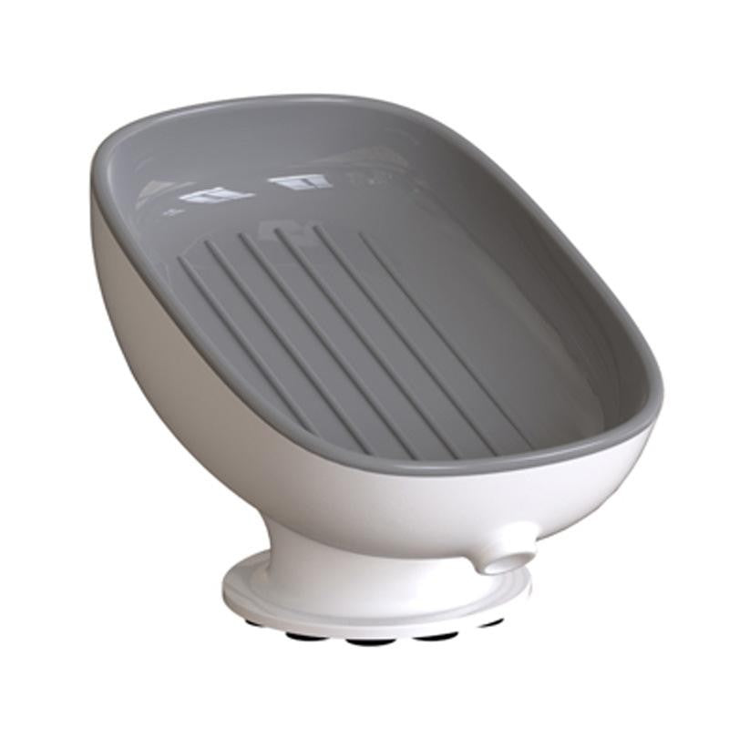 Savoniera Din Plastic, Cu Ventuza, Design Modern - vivimall.ro