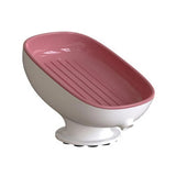 Savoniera Din Plastic, Cu Ventuza, Design Modern - vivimall.ro