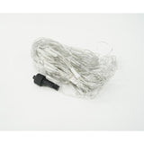 Sectiune Instalatie de Craciun Vivimall, Tip Plasa, 80 LED-uri, 2 m x 1 m, 8 jocuri de lumini, Interconectabila, Fir transparent, Alb cald - vivimall.ro