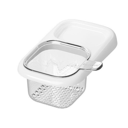 Cos de Scurgere pentru Chiuveta, Flippy, din ABS, cu Maner si Ventuza, Multifunctional, 22 x 13 x 8.5 cm, Alb - vivimall.ro