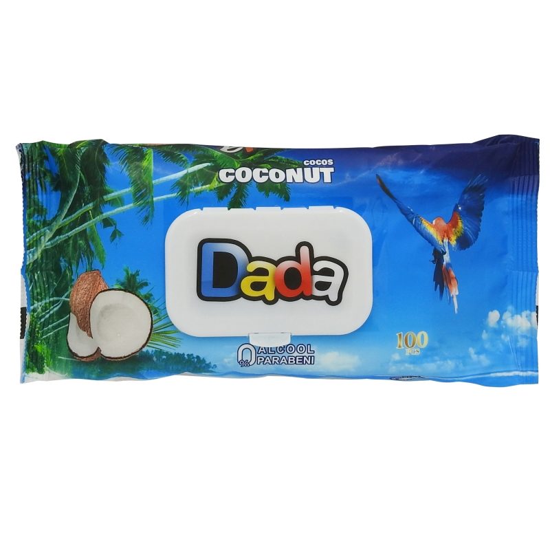 Servetele Umede, Dada, 100 buc Coconut