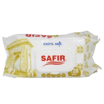 Servetele Umede, Safir, 120 buc Extra Soft