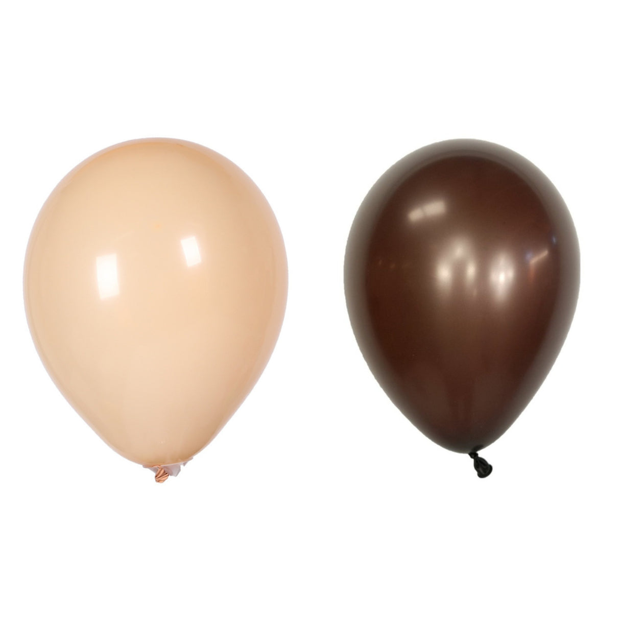 Set 10 Baloane Din Latex, 30 Cm, 5X , 5X Bej, 2.8 G - vivimall.ro