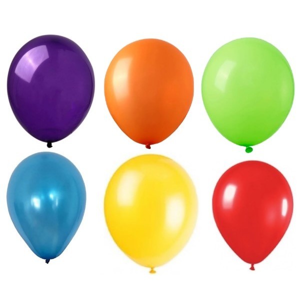 Set 10 Baloane Din Latex, 30 Cm, E, 2.8 G - vivimall.ro