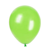 Set 10 Baloane din Latex, Vivimall, Model Party, 30 cm, Verde Diferite Nuante, 2.8 g