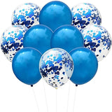 Set 10 Baloane Din Latex, Model Party Confetti, 5 X Confetti, 5 X, 25 Cm, 2.2G