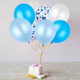 Set 10 Baloane Din Latex, Model Party Confetti, 5 X Confetti, 5 X, 25 Cm, 2.2G