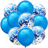 Set 10 Baloane Din Latex, Model Party Confetti, 5 X Confetti, 5 X, 25 Cm, 2.2G