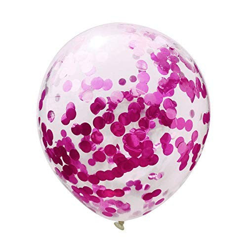 Set 10 Baloane Din Latex, Model Party Confetti, 5 X Confetti, 5 X, 25 Cm, 2.2G