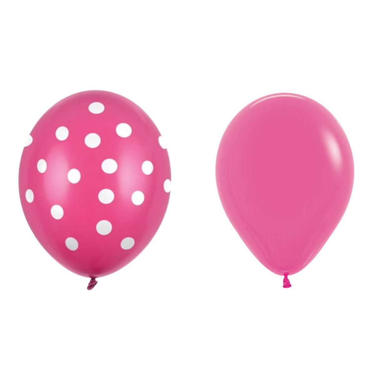Set 10 Baloane Din Latex, Model Party Cu Buline Si Simple, 30 Cm, 2.8 G