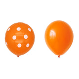 Set 10 Baloane Din Latex, Model Party Cu Buline Si Simple, 30 Cm, 2.8 G