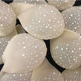 Set 10 Baloane Din Latex E, 30 Cm, Stelute Albe, 2.8 G - vivimall.ro