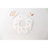 Set 10 Bavete de Unica Folosinta, Flippy, Model Animalute, pentru Bebelusi, Alb Gri