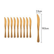 Set 10 Cutite De Unica Folosinta , Bronz - vivimall.ro