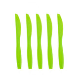 Set 10 Cutite de Unica Folosinta, Flippy, Colectia Dino Park, 17 x 1.6 cm, din Plastic PE, Verde
