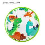 Set 10 Farfurii De Carton Happy Birthday, 23 Cm, Tematica Aniversare - vivimall.ro