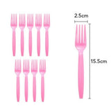 Set 10 Furculite De Unica Folosinta | FunForks