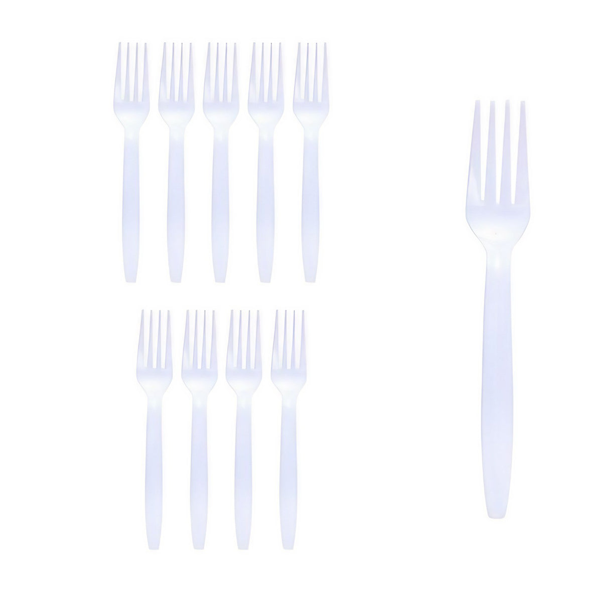 Set 10 Furculite De Unica Folosinta | FunForks 2