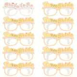 Set 10 Ochelari, Vivimall, Tematica Petrecerea Burlacitelor, Model Team Bride si Bride to Be, 9 x Roz, 1 x Alb - vivimall.ro