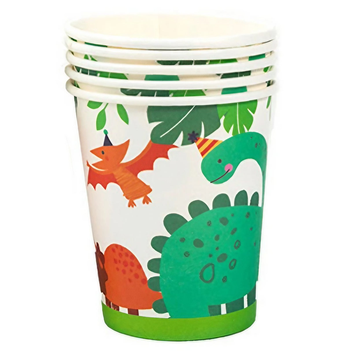Set 10 Pahare De Carton Happy Birthday, Tematica Aniversare, 200 Ml