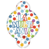 Set 10 Paie, Flippy, Colectia LA MULTI ANI, 27 x 7 cm, din Carton/Plastic, Multicolor