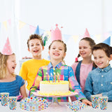 Set 10 Paie, Flippy, Colectia LA MULTI ANI, 27 x 7 cm, din Carton/Plastic, Multicolor