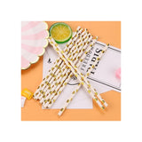 Set 10 Paie, Din Hartie, 19.5 Cm - vivimall.ro