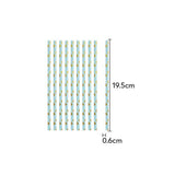 Set 10 Paie, Din Hartie, 19.5 Cm - vivimall.ro