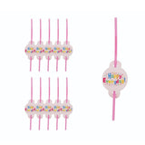 Set 10 Paie, Flippy, Model Happy Everyday, 31 x 16 cm, Multicolor