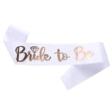 Set 10 Panglici Bride To Be Si Team Bride, Din Panza - vivimall.ro
