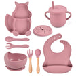 Set Hranire Bebelusi, Antialunecare si Ergonomic | HappyKid - vivimall.ro