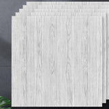 Set 10 Placi Tapet 3D, 70 X 70 Cm, Grosime 3 Mm, Din Rasina, Tip Placi De Lemn, Suprafata Acoperita 4.9 Mp, Deschis - vivimall.ro