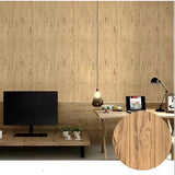 Set 10 Placi Tapet 3D, 70 X 70 Cm, Grosime 3 Mm, Din Rasina, Tip Placi De Lemn, Suprafata Acoperita 4.9 Mp, Deschis - vivimall.ro