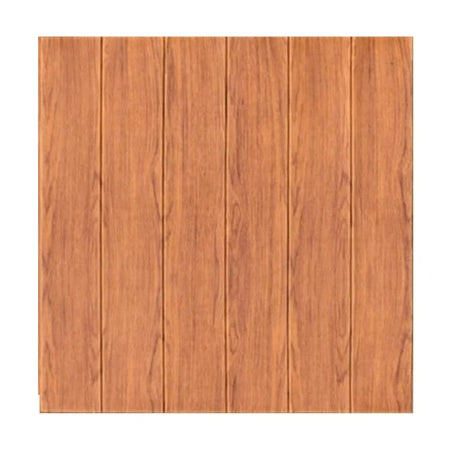 Set 10 Placi Tapet 3D, 70 X 70 Cm, Grosime 3 Mm, Din Rasina, Tip Placi De Lemn, Suprafata Acoperita 4.9 Mp, Maro Roscat - vivimall.ro