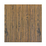 Set 10 Placi Tapet 3D, 70 X 70 Cm, Grosime 3 Mm, Din Rasina, Tip Placi De Lemn, Suprafata Acoperita 4.9 Mp, Inchis - vivimall.ro