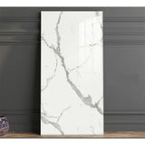 Set 10 Placi Tapet, Vivimall, 60 x 30 cm, Grosime 1.5 mm, din PVC, Model Imitatie de Marmura, Suprafata acoperita 1.8 mp, Gri Deschis - vivimall.ro