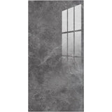 Set 10 Placi Tapet, Flippy, 60 x 30 cm, Grosime 1.5 mm, din PVC, Model Imitatie de Marmura, Suprafata acoperita 1.8 mp, Gri Inchis