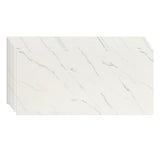 Set 10 Placi Tapet, 60 X 30 Cm, Grosime 1.5 Mm, Din Pvc, Model Imitatie De Marmura, Suprafata Acoperita 1.8 Mp - vivimall.ro