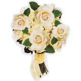 Set 10 Accesorii pentru Petrecere, Vivimall, Props pentru Coltul de Poze, Model Mire si Mireasa, Tematica Nunta, Multicolor - vivimall.ro