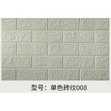 Set 10 Stickere De Perete, Autoadezive, 70 X 77 Cm, 3.5 Mm Grosime, Suprafata Acoperita 5.3 Mp, Din Pvc, Model Caramida - vivimall.ro