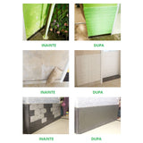 Set 10 Stickere De Perete, Autoadezive, 70 X 77 Cm, Suprafata Acoperita 5.3 Mp, Din Pvc, Model Stelute Curcubeu, Alb - vivimall.ro