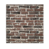 Set 10 Stickere Perete Caramida Rosie | BrickFoam - vivimall.ro