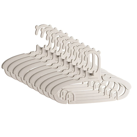 Set 10 Umerase Pentru Copii, Potrivite Pentru Uscarea Si Depozitarea Hainelor De Bebelusi, 28X16.7 Cm - vivimall.ro