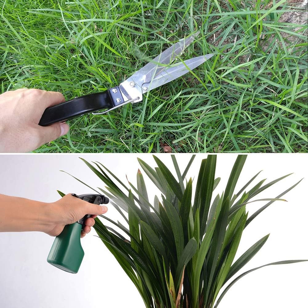 Set 10 Unelte De Gradina, Pentru Plantare Prelucrare Sol Si Ingrijire Plante, Manere Negre, Material Pvc Si Otel Inoxidabil, Cutie Inclusa, 37X28X7 Cm, Negru - vivimall.ro