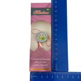 Set 100 Bucati Ambalaje de Carton pentru Martisoare, Vivimall, Cutii Brosa, Model Primavara, Mov - vivimall.ro