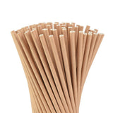 Set 100 Paie, Din Hartie, 20 Cm, Kraft - vivimall.ro