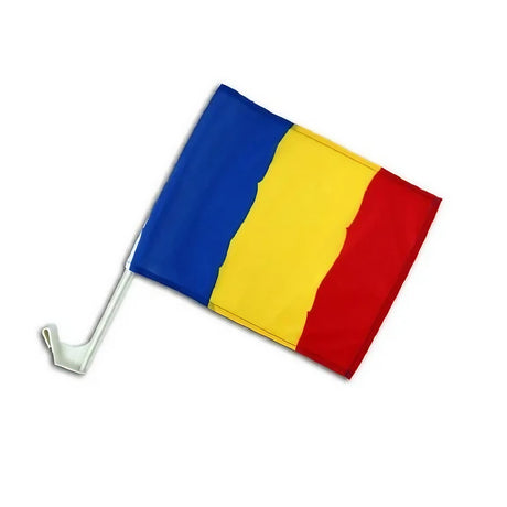 Set 1000 Steaguri Tricolor Auto, Stegulet, Drapel - vivimall.ro